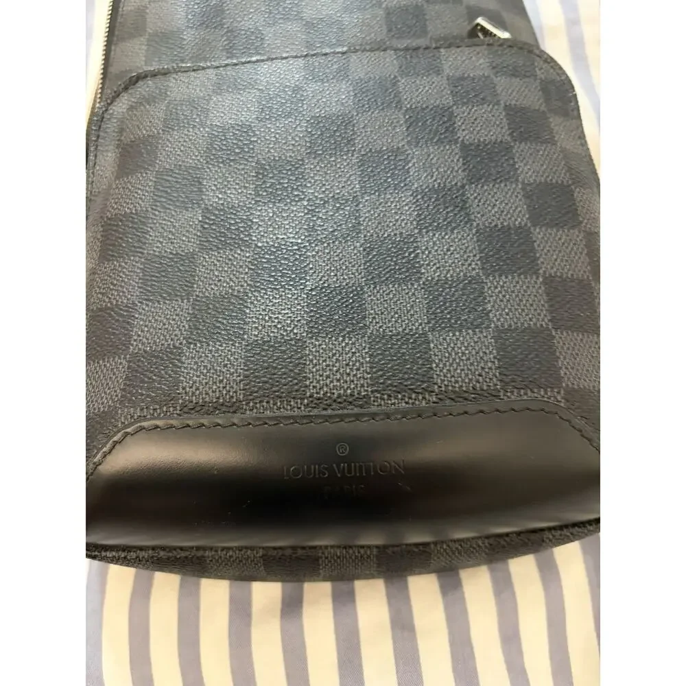 Louis Vuitton Avenue Sling Bag Damier Graphite Crossbody